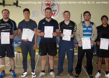 Kreisrangliste Frankfurt Herren Sieger 2015